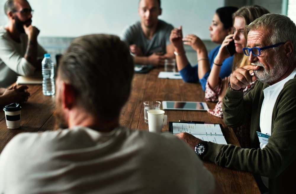First-time homebuyer group talk in real estate Centerton AR