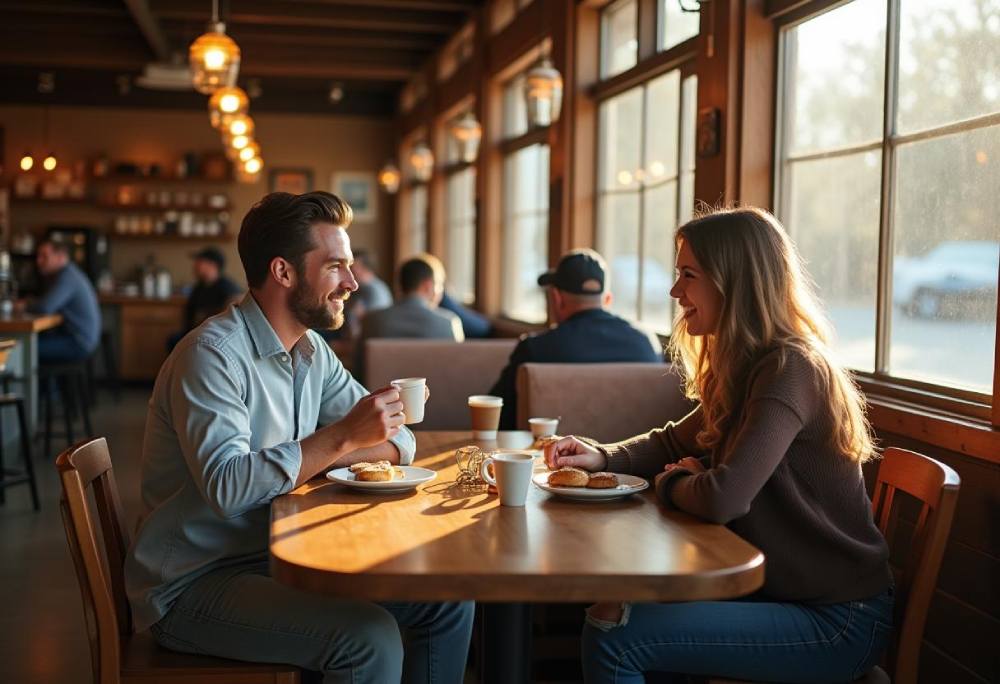 Man and woman exploring home buying options in Centerton & Bentonville