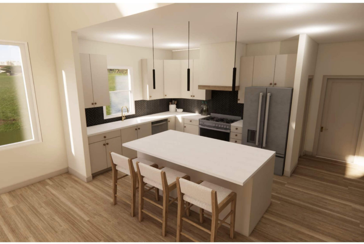 Moonridge II kitchen in residential homes Centerton & Bentonville