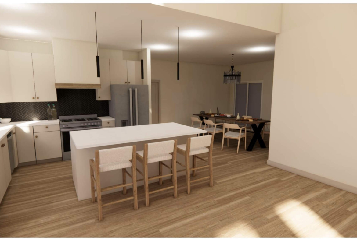 Moonridge II kitchen in residential homes Centerton & Bentonville