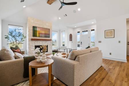 Living Area setup in Centerton & Bentonville Homes